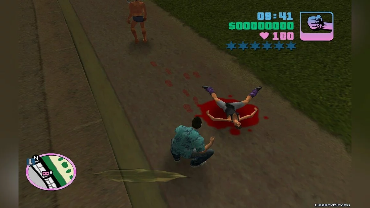 Jejak Kaki yang Realistis / GTA Vice City