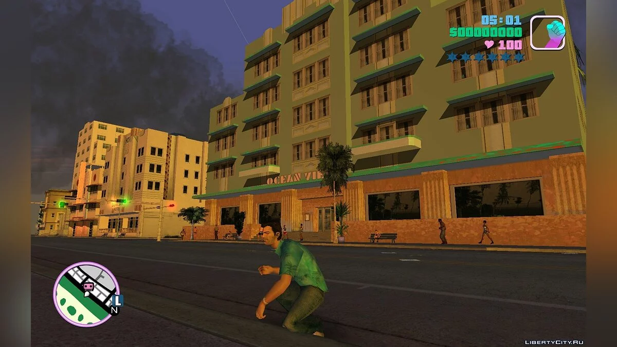 Динамічно спрямоване світло / GTA Vice City