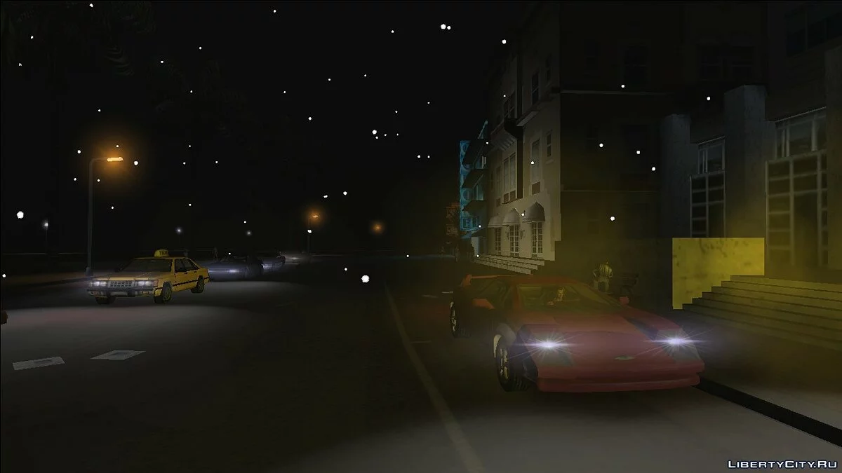 Chute de neige de Liberty City Stories / GTA Vice City