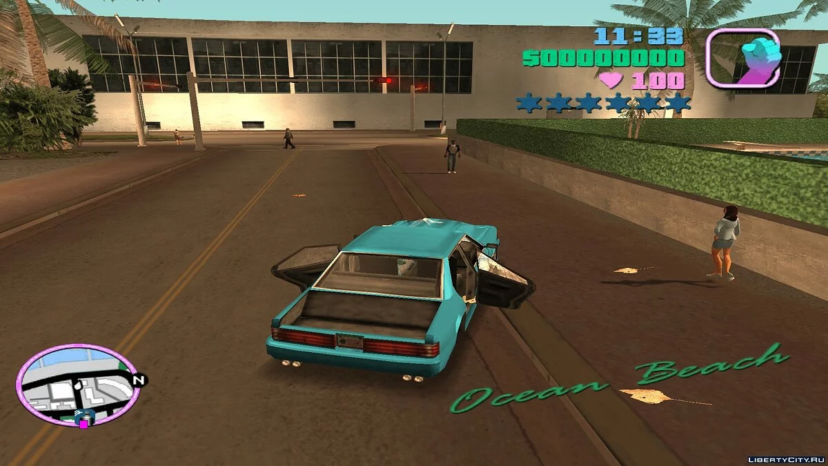 Suspensión y choques de coches realistas / GTA Vice City