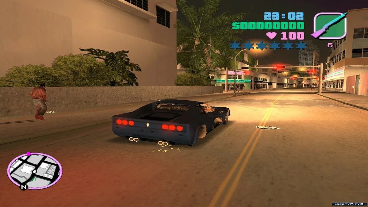 Suspensión y choques de coches realistas / GTA Vice City
