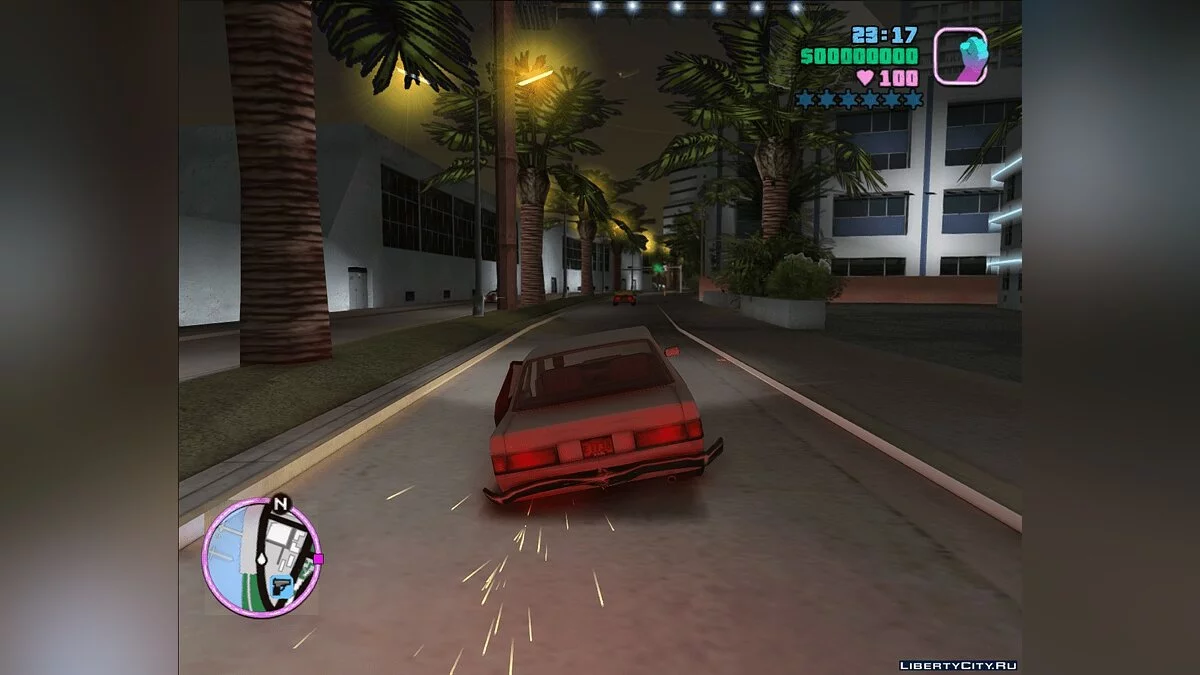 Suspensión y choques de coches realistas / GTA Vice City