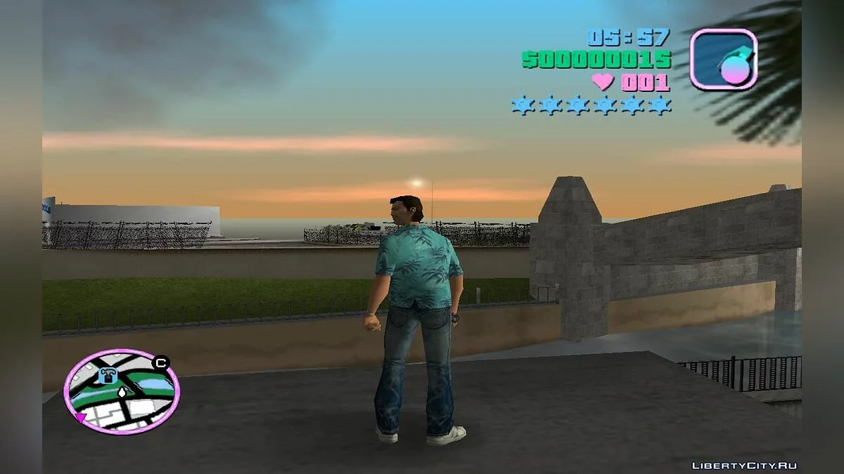 No Police, Invincibility, Infinite Ammo and Running v1.0 / GTA Vice City