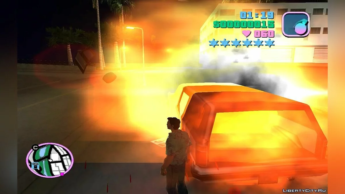 No Police, Invincibility, Infinite Ammo and Running v1.0 / GTA Vice City