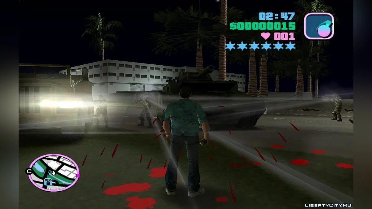 No Police, Invincibility, Infinite Ammo and Running v1.0 / GTA Vice City
