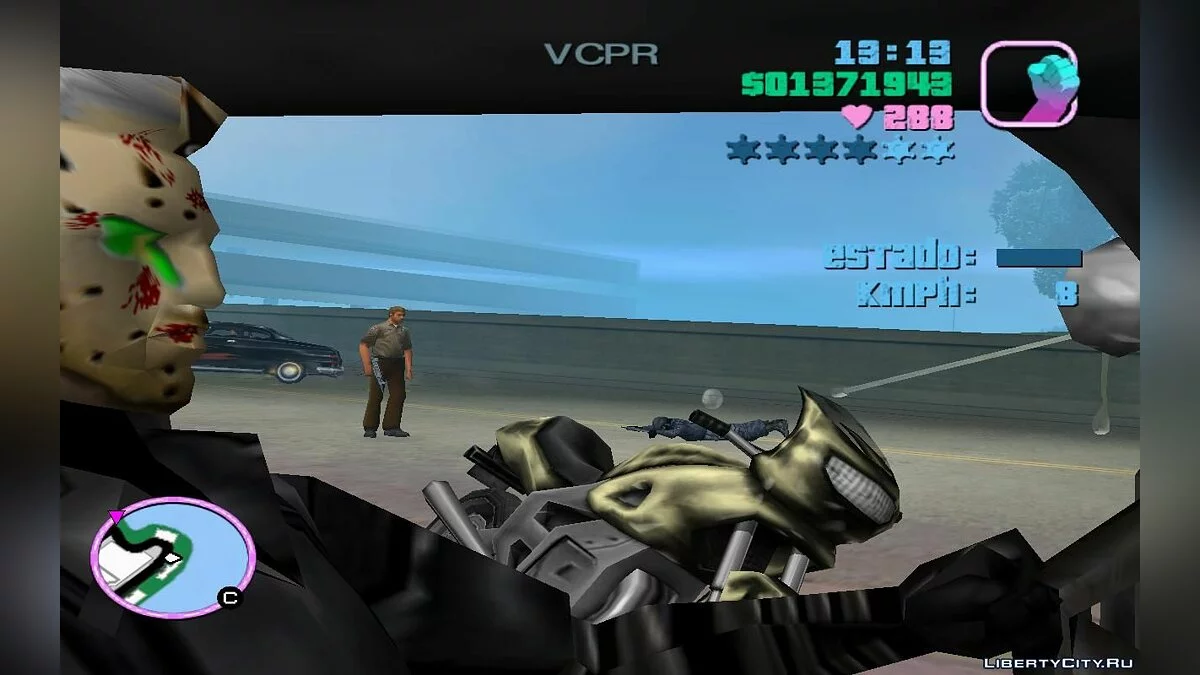 Agents in Traffic on Cuban Hermeses (VC) 2.0 / GTA Vice City