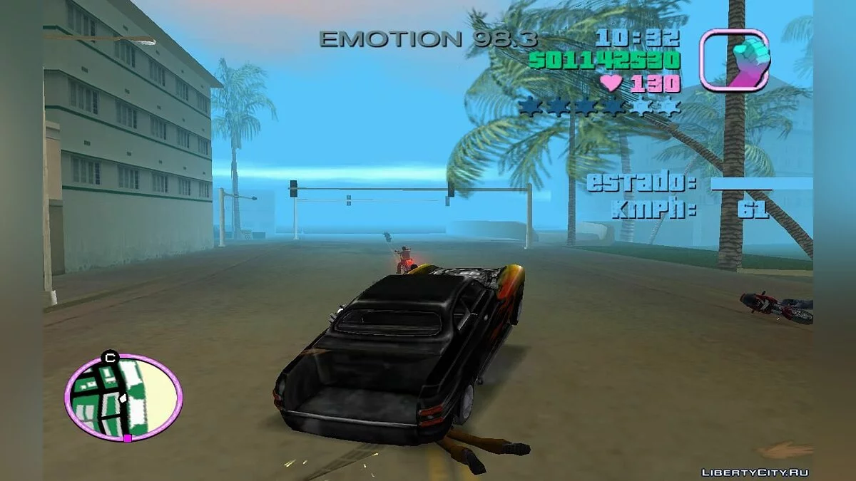 Agents in Traffic on Cuban Hermeses (VC) 2.0 / GTA Vice City