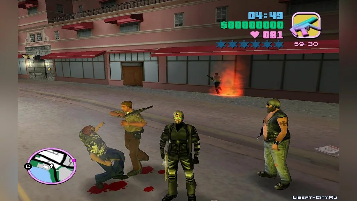 Міські безлади, поліція проти бандитів (VC) 6.5 / GTA Vice City
