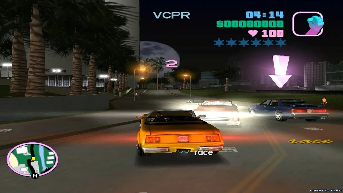 Mission [lua] "Races 2" / GTA Vice City
