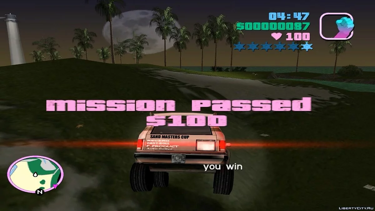 Mission “Races” / GTA Vice City