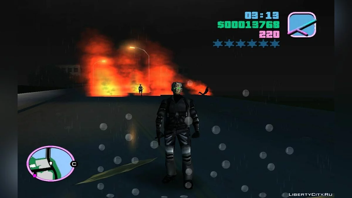 Pedestrians and Gangsters in Traffic with Random Weapons (VC) 2.0 / GTA Vice City