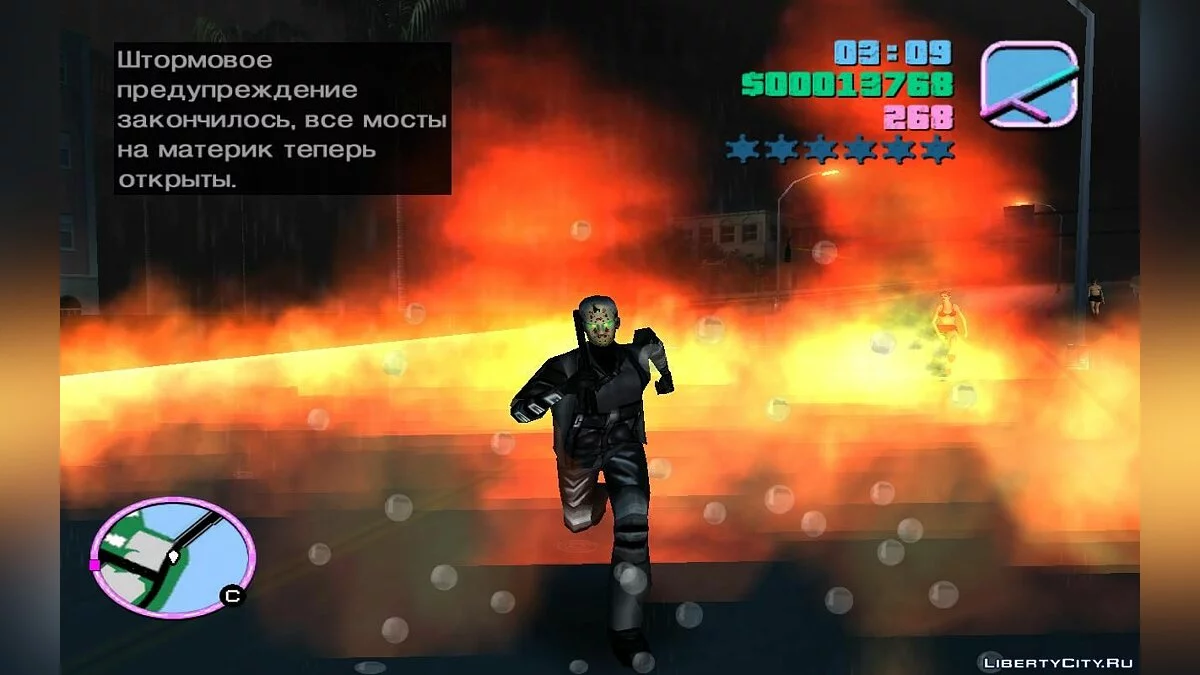 Pedestrians and Gangsters in Traffic with Random Weapons (VC) 2.0 / GTA Vice City