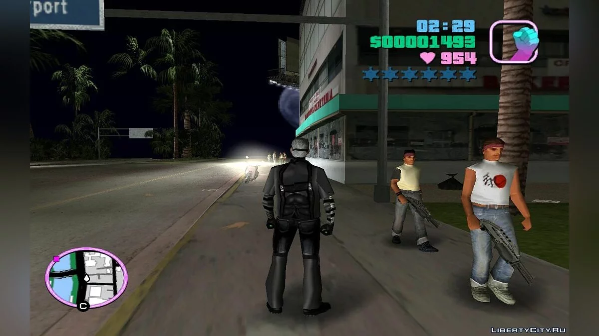 Pedestrians and Gangsters in Traffic with Random Weapons (VC) 2.0 / GTA Vice City