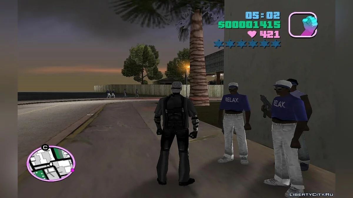 Pedestrians and Gangsters in Traffic with Random Weapons (VC) 2.0 / GTA Vice City