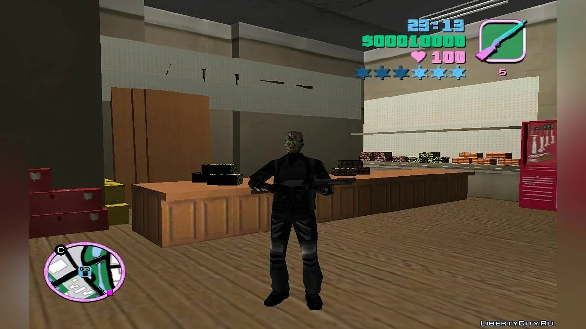 Random Amount of Money from Store Robberies (main.scm) v1.1 / GTA Vice City