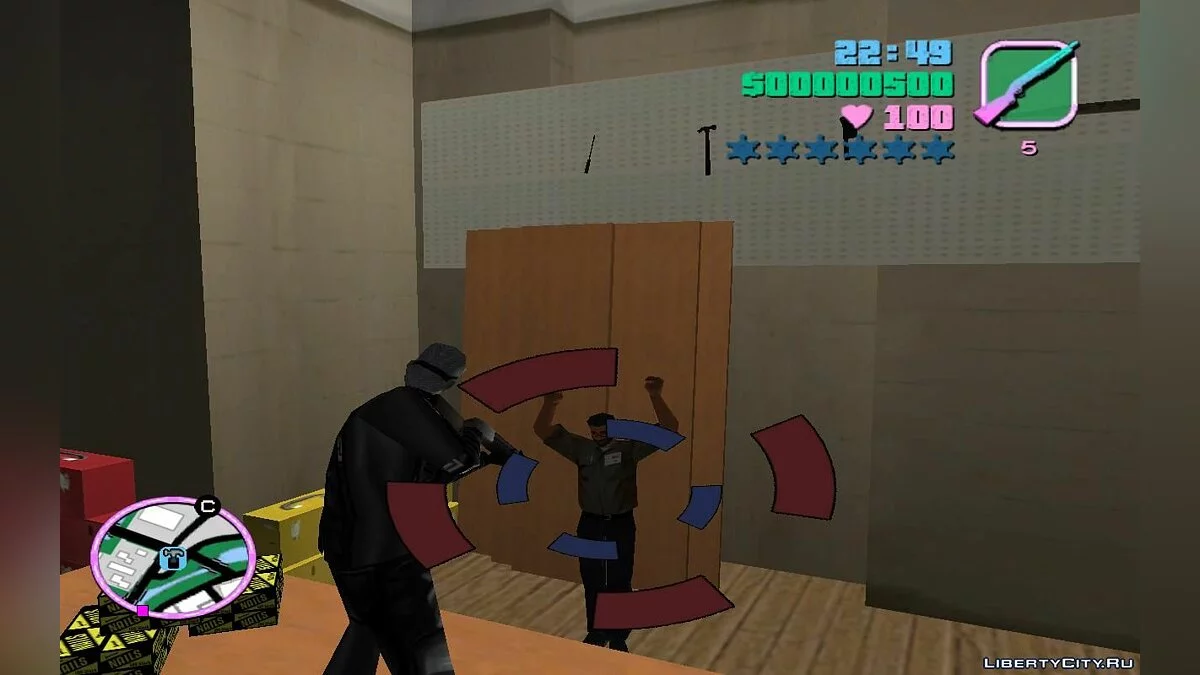 Random Amount of Money from Store Robberies (main.scm) v1.1 / GTA Vice City