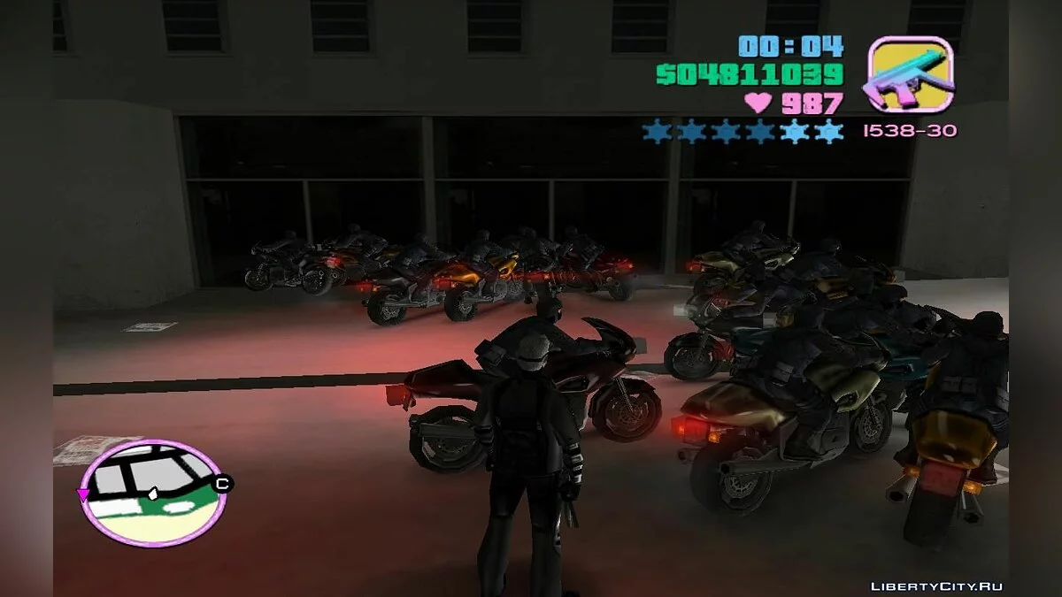 Спеціальний підрозділ у трафіку на спортивних мотоциклах (VC) 1.4 / GTA Vice City