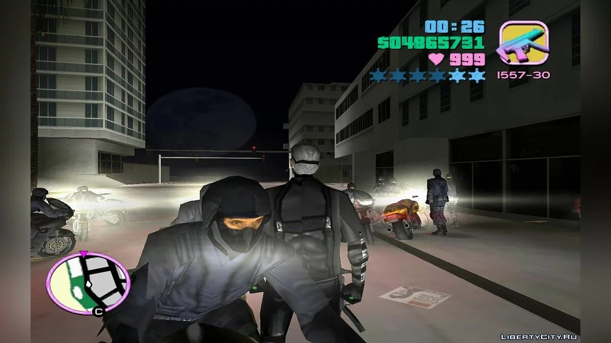 Спеціальний підрозділ у трафіку на спортивних мотоциклах (VC) 1.4 / GTA Vice City