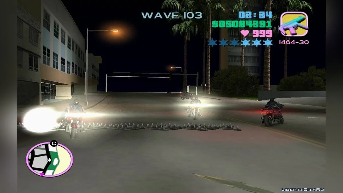 Спеціальний підрозділ у трафіку на спортивних мотоциклах (VC) 1.4 / GTA Vice City