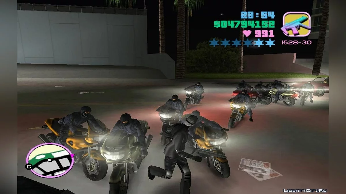 Спеціальний підрозділ у трафіку на спортивних мотоциклах (VC) 1.4 / GTA Vice City