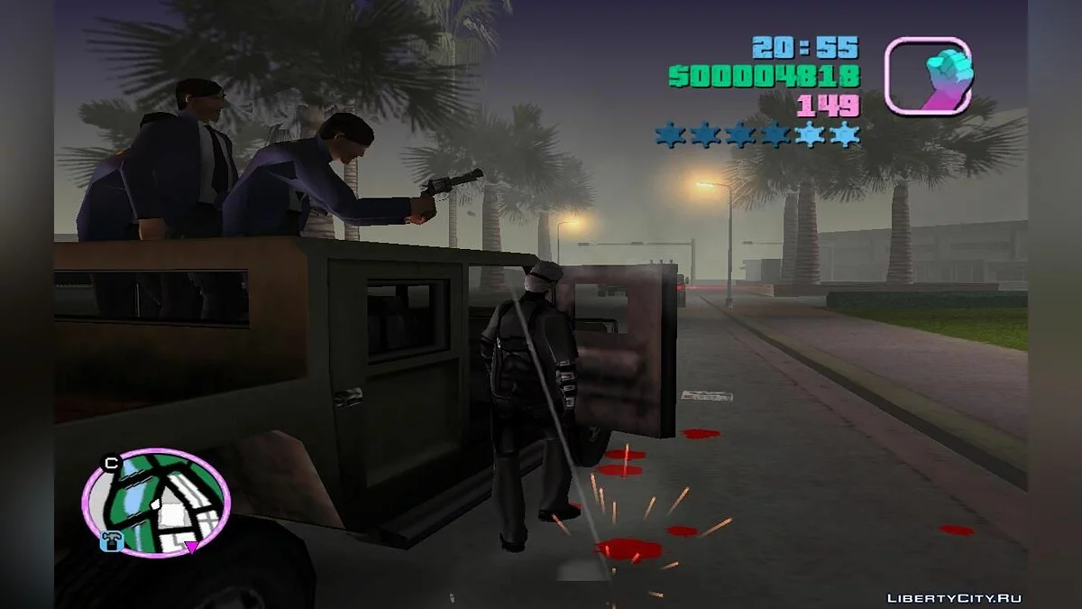 Additional Spawn of Military Patriots (VC) 2.8 / GTA Vice City