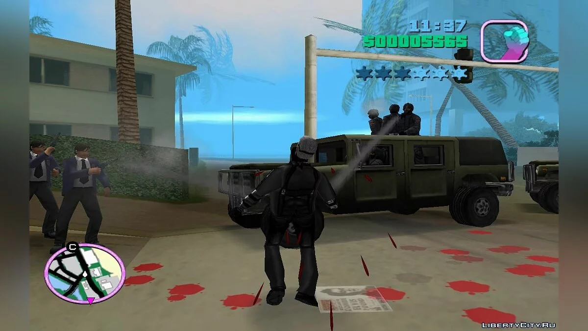 Additional Spawn of Military Patriots (VC) 2.8 / GTA Vice City