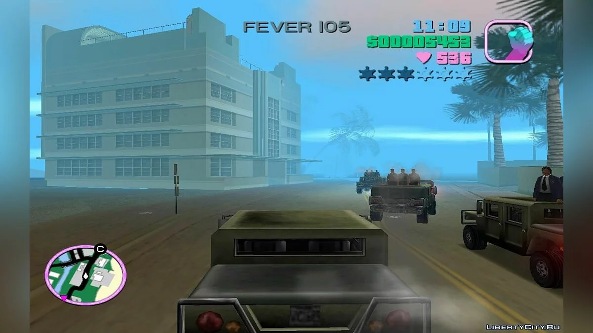 Additional Spawn of Military Patriots (VC) 2.8 / GTA Vice City