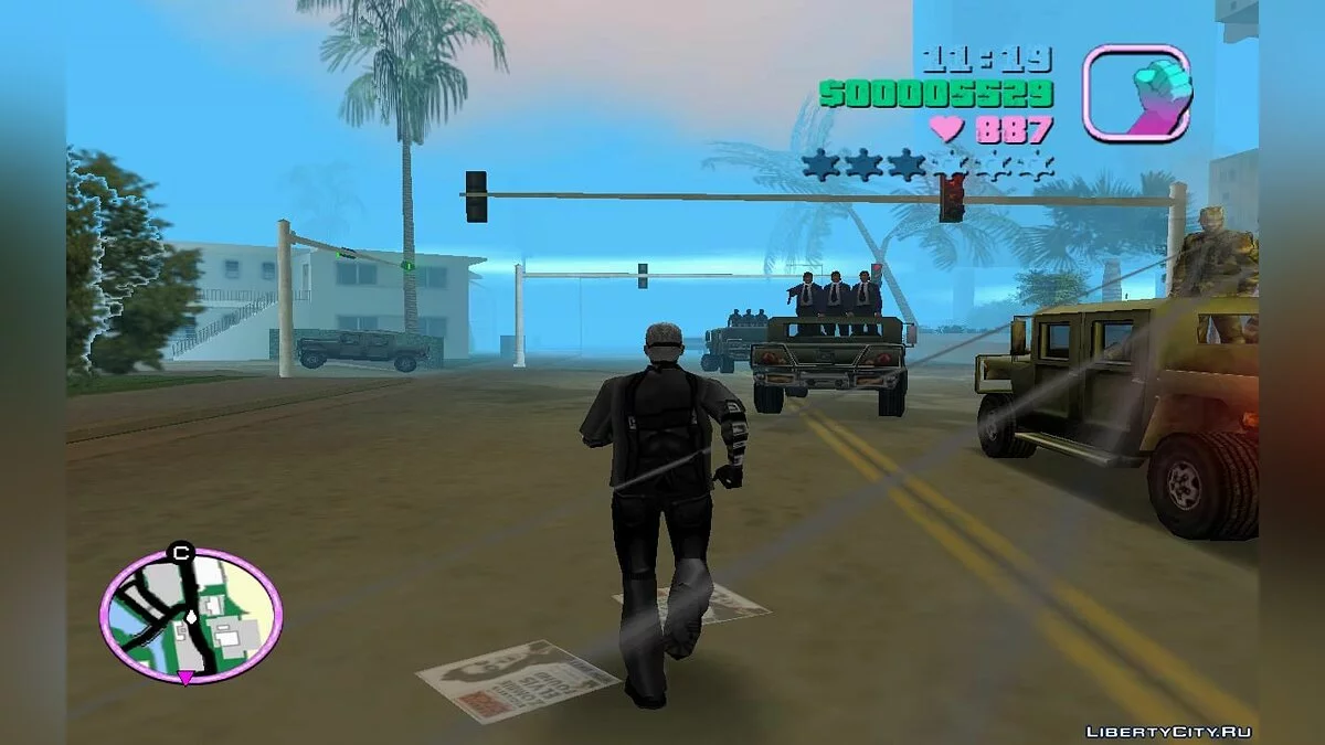 Additional Spawn of Military Patriots (VC) 2.8 / GTA Vice City