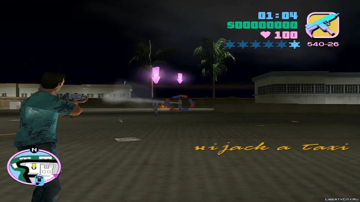 Misión [lua] "Secuestrar un taxi" / GTA Vice City