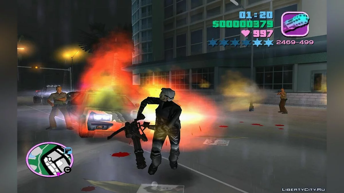 Weapons, Security, Patrols (VC) 1.4 / GTA Vice City