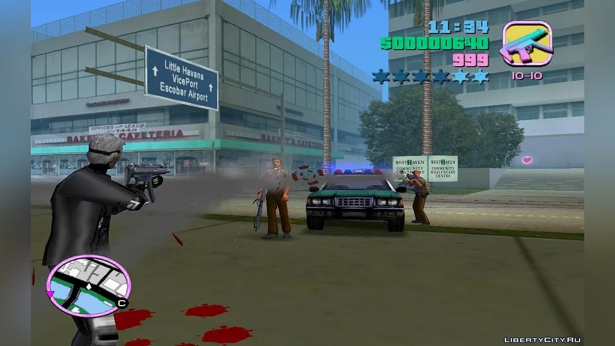 Weapons, Security, Patrols (VC) 1.4 / GTA Vice City