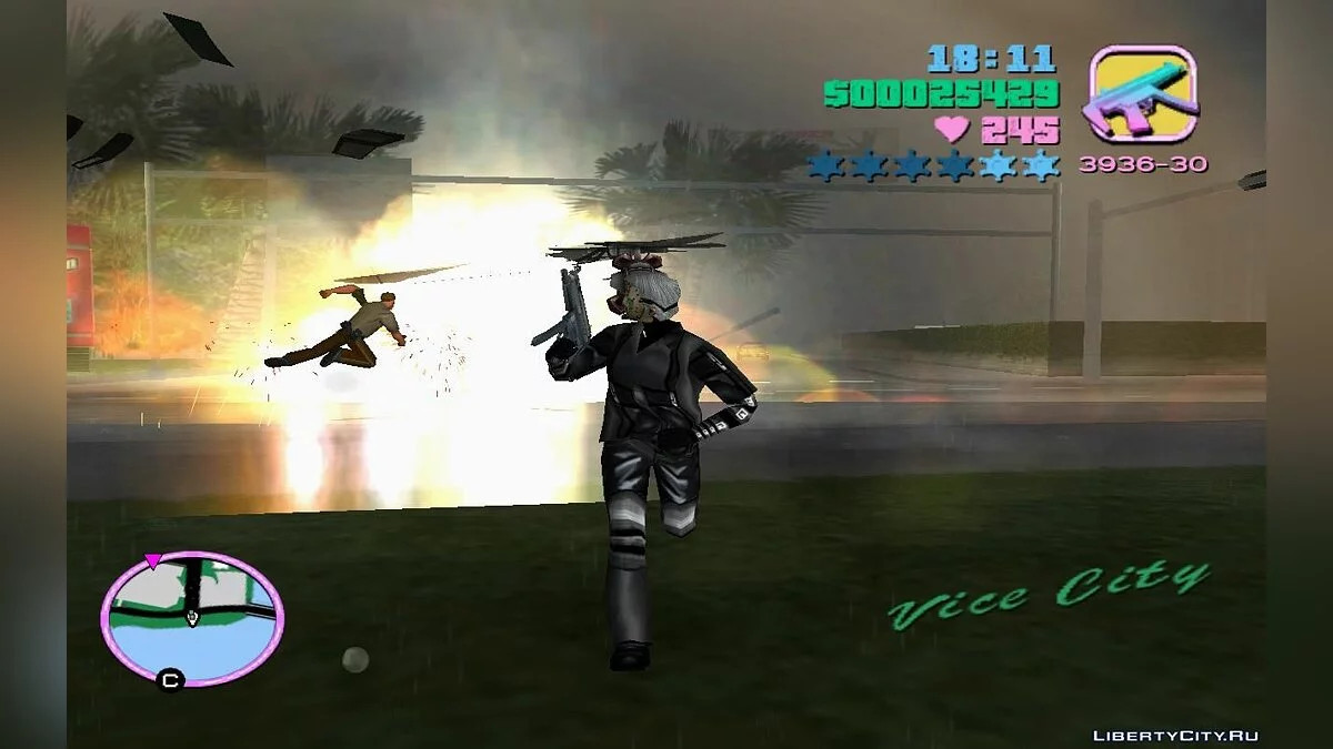 Sneaky Kamikaze Drone Attack (VC) 1.8 / GTA Vice City