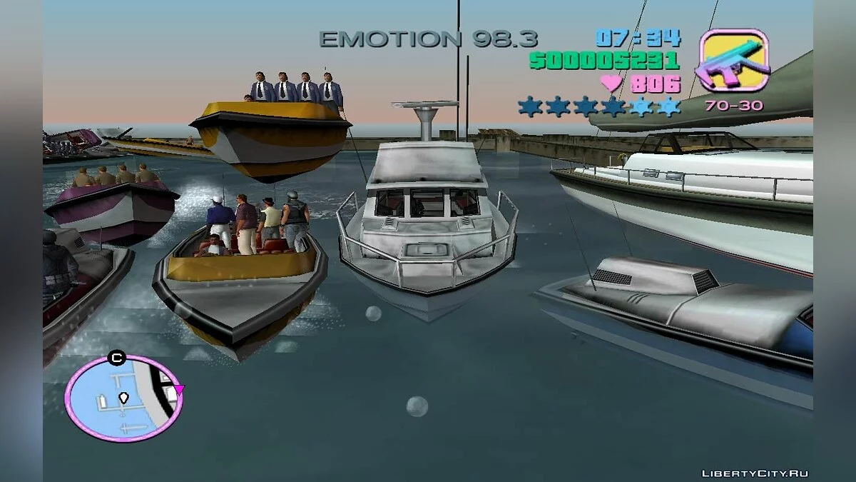 Pursuers in Landing Boats (VC) 2.7 / GTA Vice City