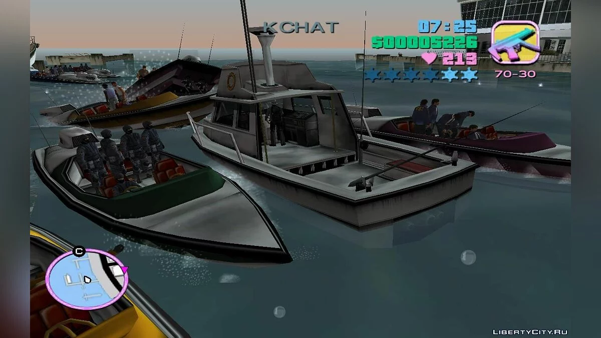 Pursuers in Landing Boats (VC) 2.7 / GTA Vice City