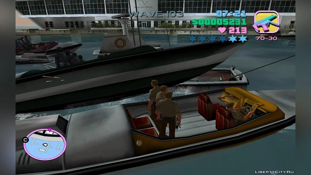 Pursuers in Landing Boats (VC) 2.7 / GTA Vice City
