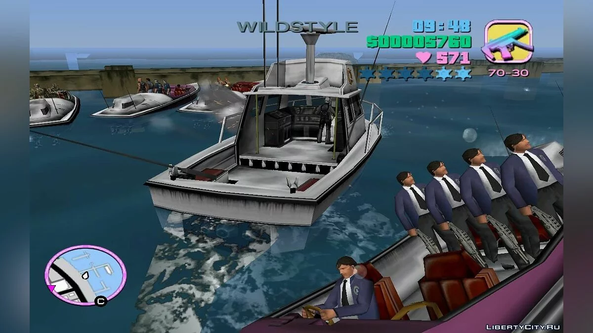 Pursuers in Landing Boats (VC) 2.7 / GTA Vice City