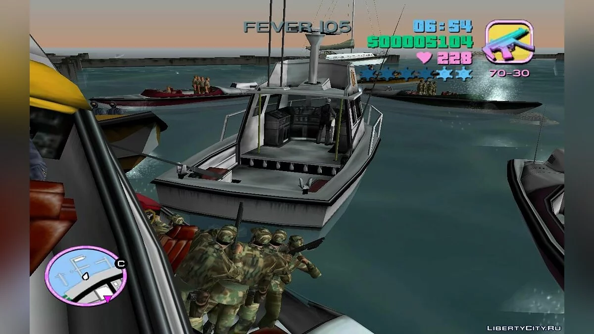 Pursuers in Landing Boats (VC) 2.7 / GTA Vice City