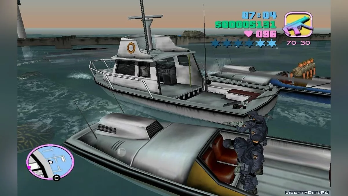 Pursuers in Landing Boats (VC) 2.7 / GTA Vice City
