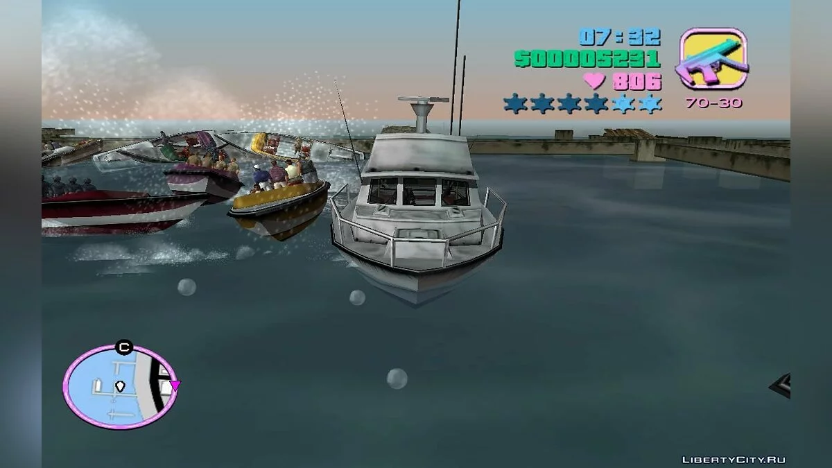 Pursuers in Landing Boats (VC) 2.7 / GTA Vice City