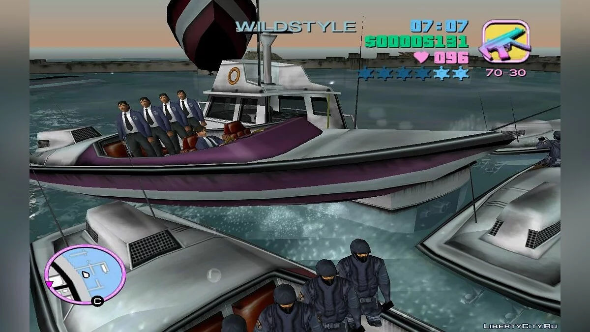 Pursuers in Landing Boats (VC) 2.7 / GTA Vice City
