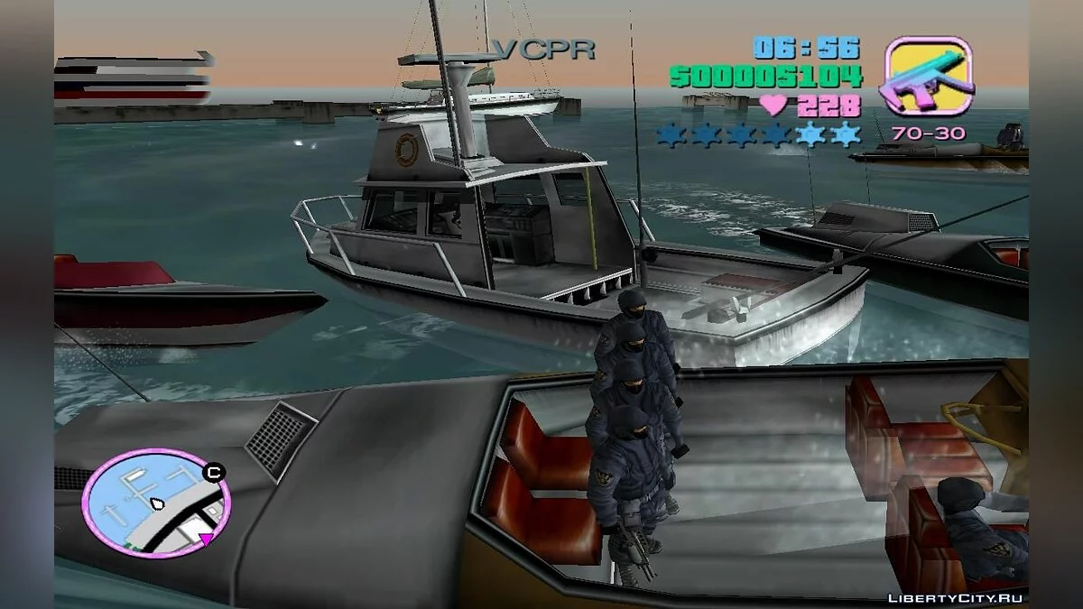 Pursuers in Landing Boats (VC) 2.7 / GTA Vice City