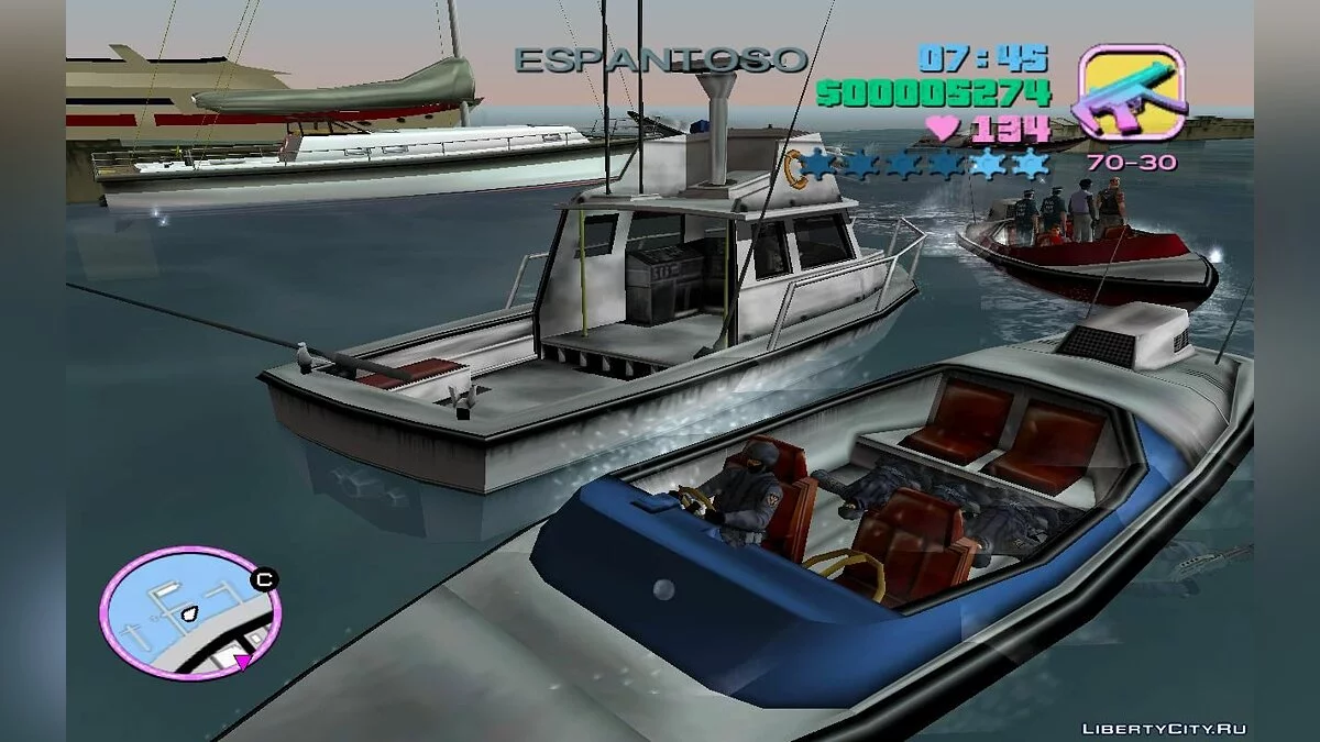 Pursuers in Landing Boats (VC) 2.7 / GTA Vice City