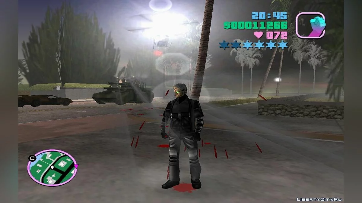 Танки з солдатами на даху, що патрулюють міські дороги (VC) 2.3 / GTA Vice City