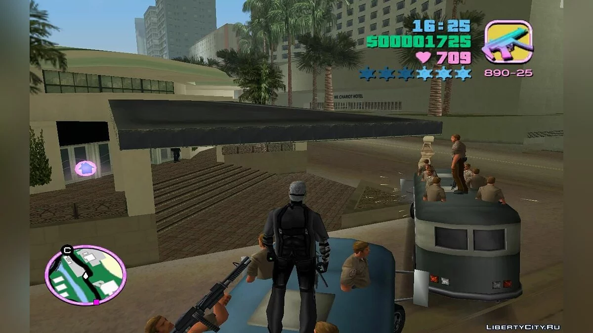 Prison Buses Transporting Inmates with Guards Inside (VC) 2.0 / GTA Vice City