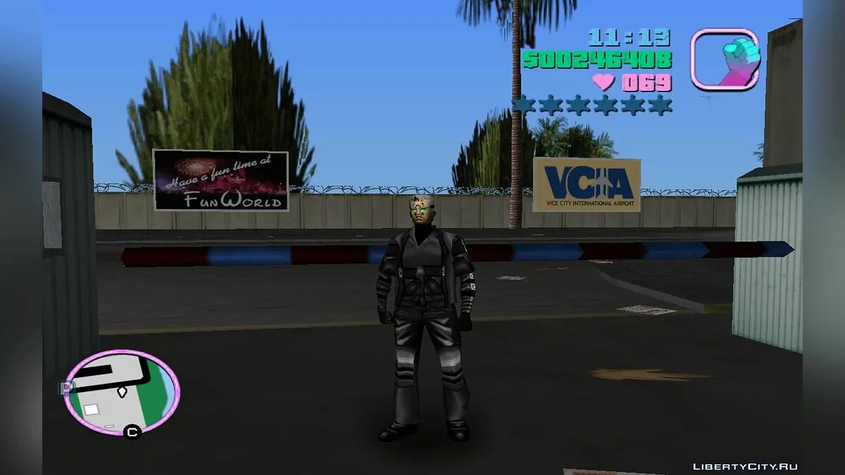 Armored Hunter and Tank Heist from Military Base (VC) 1.2 / GTA Vice City