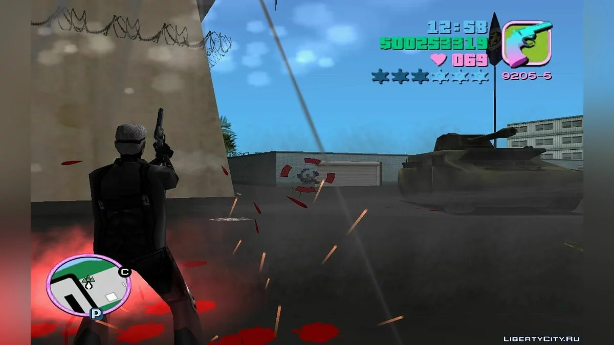 Armored Hunter and Tank Heist from Military Base (VC) 1.2 / GTA Vice City