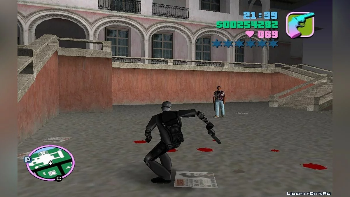 The Heist of the Armored Sea Sparrow from Diaz's Mansion Roof (VC) 1.2 / GTA Vice City