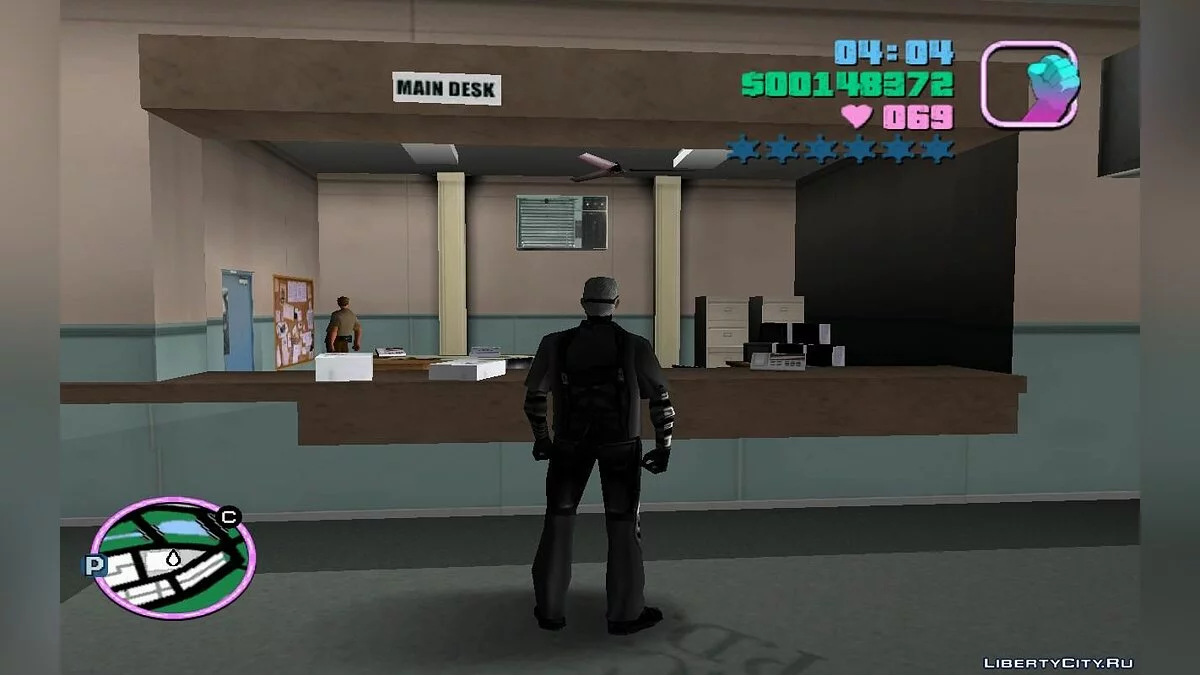 Heist of an Armored Helicopter from the Police Station Roof (VC) 1.2 / GTA Vice City