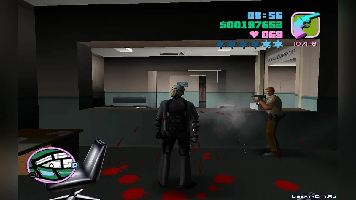 Heist of an Armored Helicopter from the Police Station Roof (VC) 1.2 / GTA Vice City