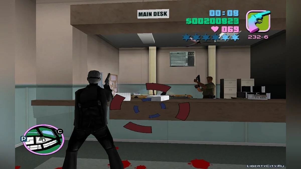 Heist of an Armored Helicopter from the Police Station Roof (VC) 1.2 / GTA Vice City